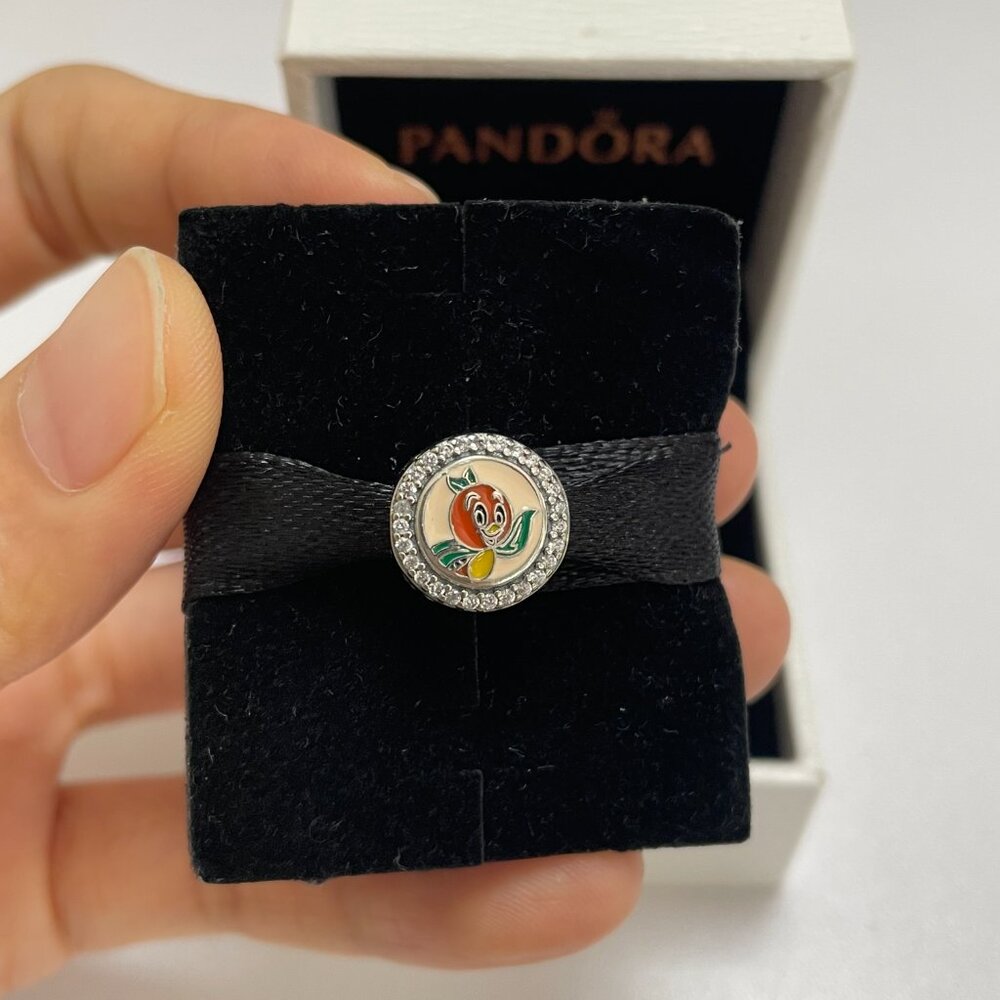 Disney Epcot Flower And Garden Festival Pandora Orange Bird Charm